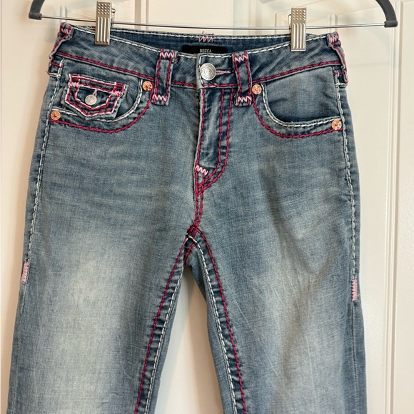 True Religion BECCA MID RISE SUPER T BOOTCUT JEAN size 24 - Picture 4 of 6